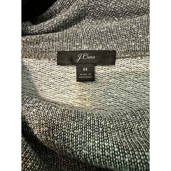 J. Crew Cowl Neck Sweater Medium Cotton Blend Gray - Picture 3 of 9